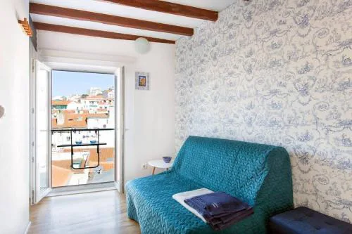 Mouraria I, Eco-duplex, French Balcony & Smart Check-in