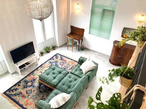 Updated Boho-Glam Loft Apartment