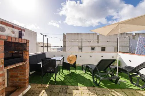 Sea View Villa with Terrace and BBQ