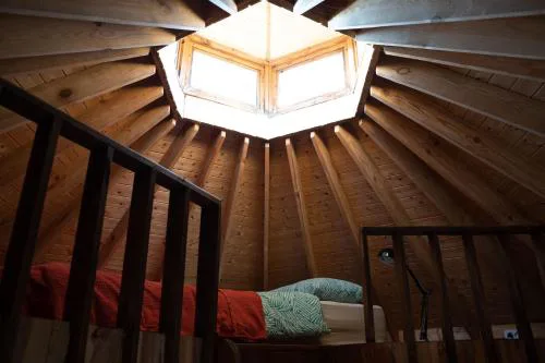 Tinyhouse Hexagonal in Organic Farm