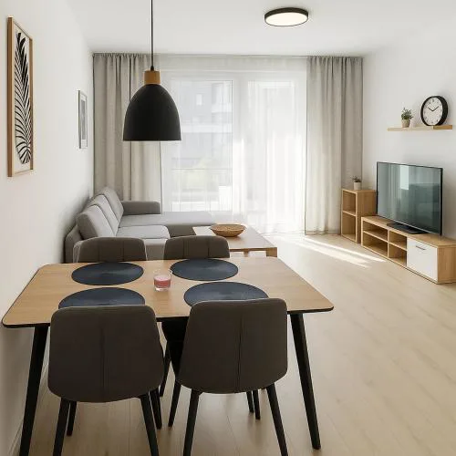 4-Quiet Apartment - 8 min from the center New building