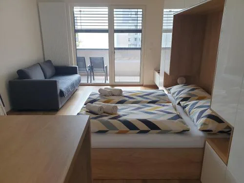 AS apartmán Bella s loggiou a bezplatným vnútorným parkovaním