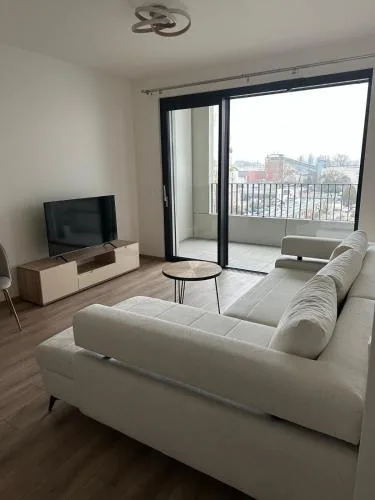 2 rooms apartment in Downtown,Free parking,late check-out,big balcony