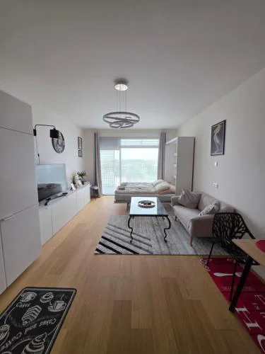 Modern Studio on the banks of the Danube