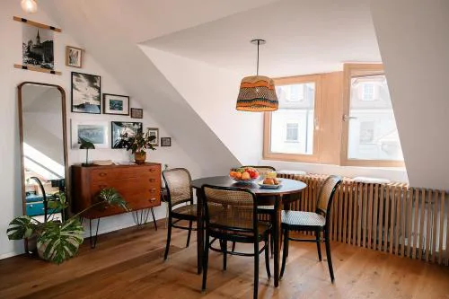 Stylish apartment in the historic center under the castle