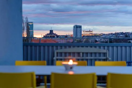 The sunset terrace