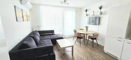 2-room apartment quiet location near the center