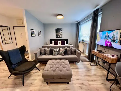 BL - The Executive Suite, Boru - 24hr Self Check-in, Free Private Parking, Balcony with Mountain View, 5 minute walk to City Center