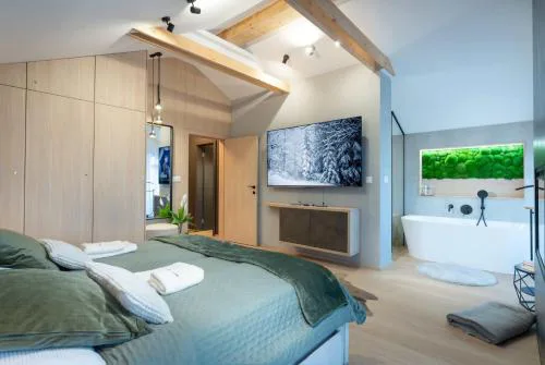 Apartmanica Chalet 5B private wellness, garage, Donovaly