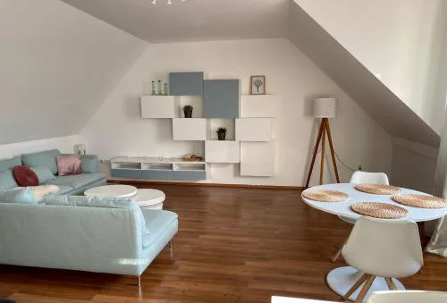Modern flat with mountain view in city centre