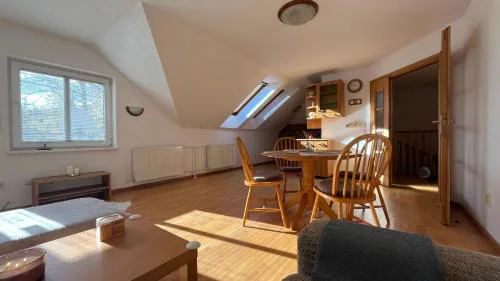 Srdce Mesta 3 - slnečný apartmán V Podkroví s balkónom nad ulicou