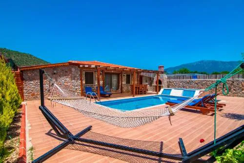 Secluded Private Pool & Jacuzzi Villa in Kayaköy, Fethiye