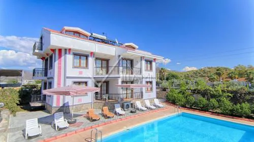 Villa for 14 with Private Pool in Calis, Fethiye