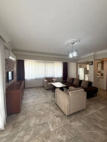 Sea View Villa w Garden 50m to Sarımsaklı Beach