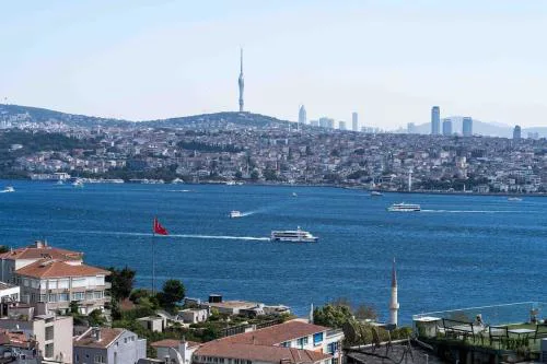 Elegant 2BR Haven with Magnificent Bosphorus View