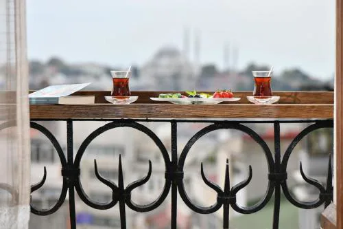 Historical Flat Unique Terrace AC in Beyoğlu Galata