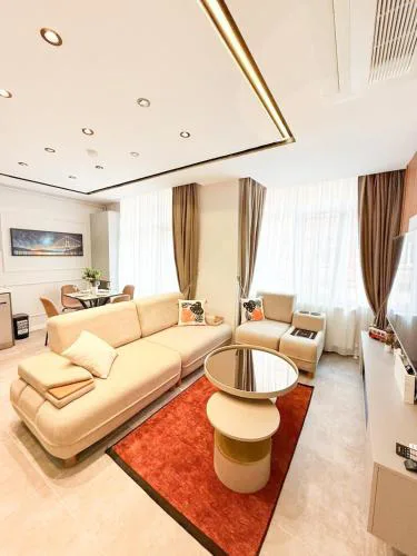Taksim Square 1 plus 1 fully equipped air conditioned luxury apartment