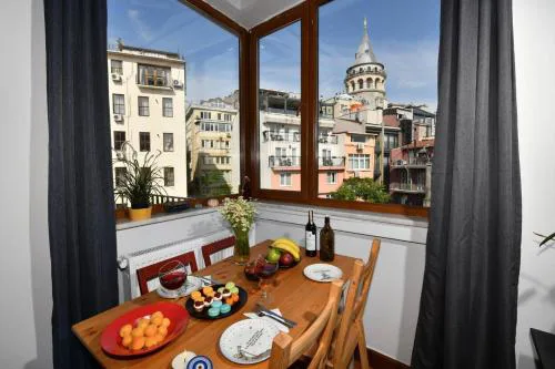Galata Tower at Your Fingertips Private Balconies