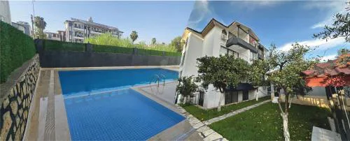 Paradise Garden sitesi 3 oda havuzlu eşyalı daire kişi fiyatı değil oda fiyatı