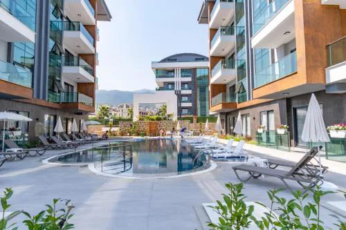 Silece garden suite üç yatak odalı daire