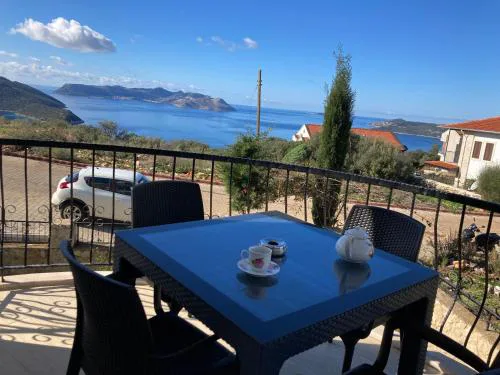 Kaş Güzey apart 3+1 Doğa ve deniz manzaralı