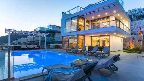 3 Bedroom Seaview Luxury Villa in Kalkan