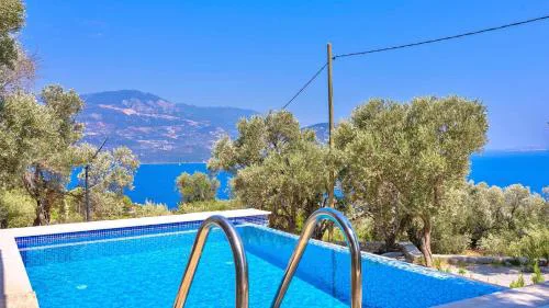 Fırnaz 1 bedroom seaview villa with private pool