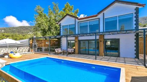 İslamlar 1 bedroom secluded villa with private pool hot tub