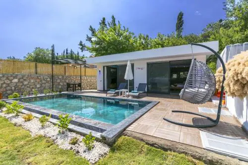 İslamlar 1 bedroom secluded villa with private pool hot tub