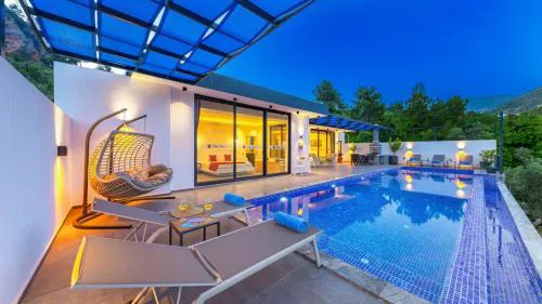 İslamlar 2 bedroom secluded villa with private pool hot tub