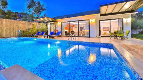 İslamlar 2 bedroom secluded villa with private pool hot tub