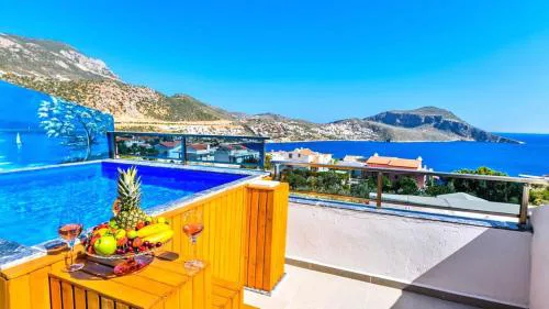 Kalkan 2 bedroom apartment with private pool
