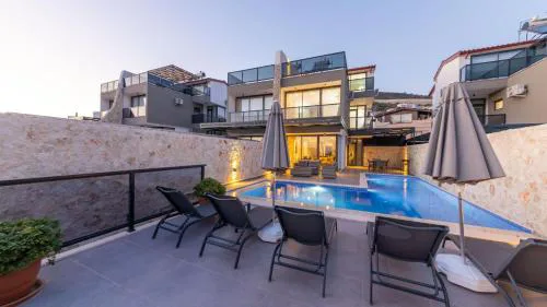 Kalkan 3 Bedroom Apartment with Private Pool