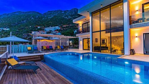 Kalkan 3 Bedroom Seaview Villa with Private Pool