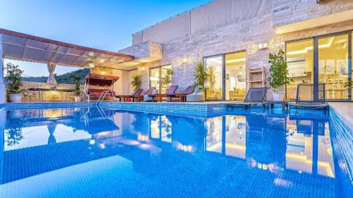 Kalkan 3 Bedroom Villa with Private Pool in Kisla Bay