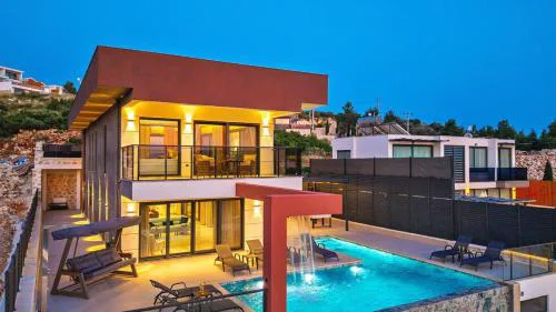 Kalkan 4 bedroom luxury villa with private pool hot tub
