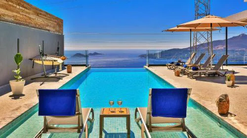 Kalkan Seaview 3 Bedroom Villa - 7452