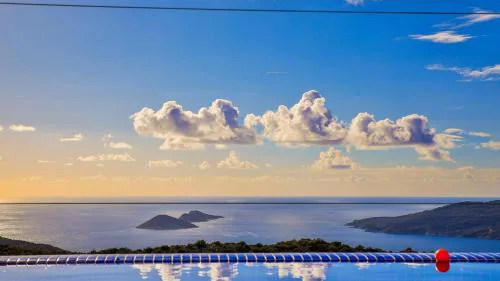 Kalkan Seaview Villa with Pool