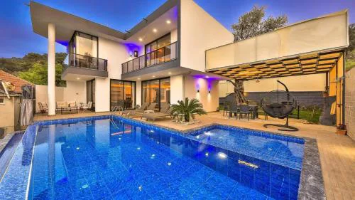 Patara 2 bedroom secluded villa with private pool hot tub