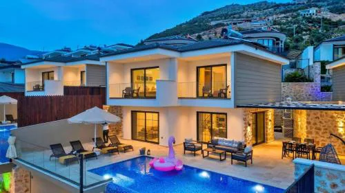 Yeşilköy 2 bedroom secluded villa with private pool hot tub