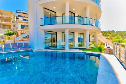 Full Sea View with Pool and Jacuzzi in Kalkan 4