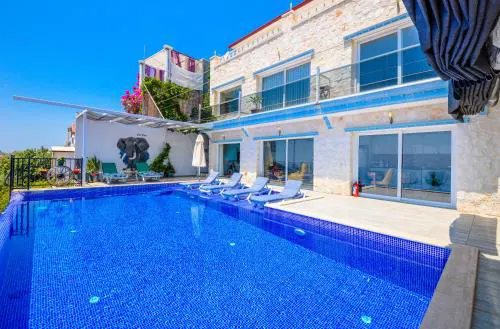 Sea View Villa for 10 People in Kalkan