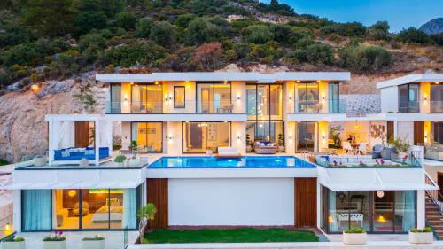 Ultra luxurious magnificent sea view villa in Kalkan Kalamar bay 3